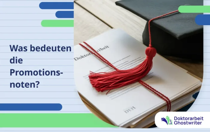 Das differenzierte Notensystem für die Doktorarbeit (Promotionsnote): Bewertungskriterien und Bedeutung für die akademische Laufbahn