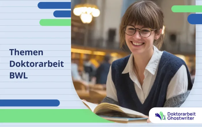 Themenfelder für eine Promotion in Betriebswirtschaftslehre (BWL)