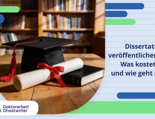 Dissertation veröffentlichen – Was kostet es und wie geht es?