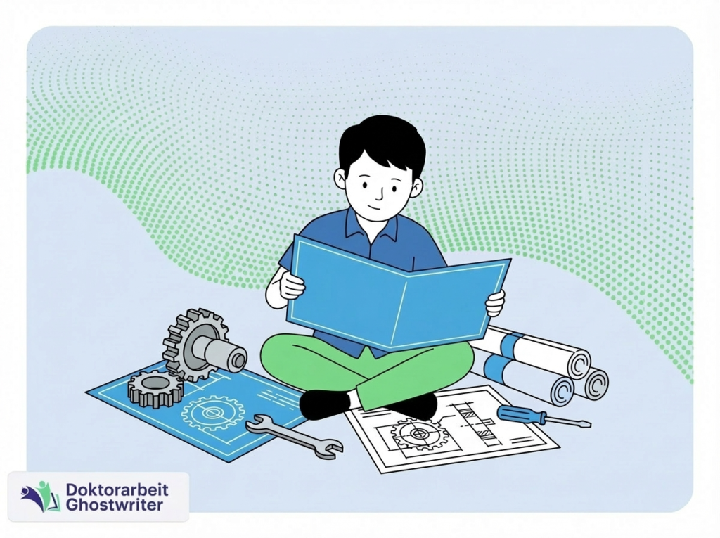 ghostwriter-maschinenbau Wissenschaftliche Arbeiten im Maschinenbau Studium – Herausforderungen bei Berechnung, Konstruktion und Fachwissen