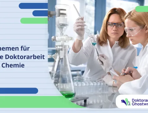 Themen für die Doktorarbeit in Chemie