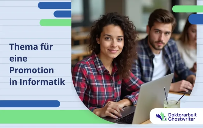 Ein Doktorand forscht an einem Informatik-Projekt für seine Promotion