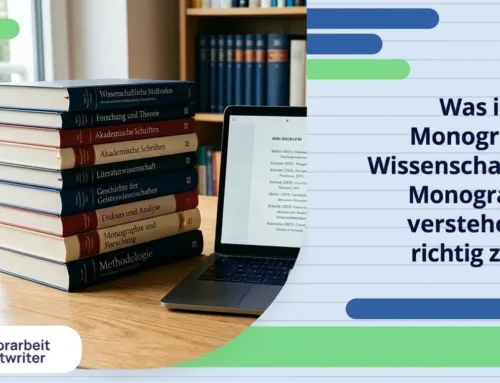 Was ist eine Monographie? Wissenschaftliche Monographien verstehen und richtig zitieren