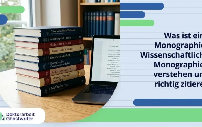 Was ist eine Monographie? Definition, Merkmale und Zitierregeln für wissenschaftliche Arbeiten und Dissertationen