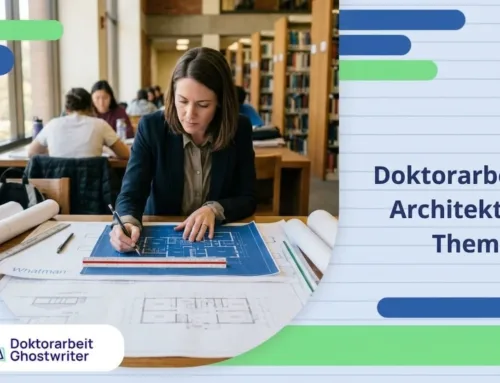 Doktorarbeit Architektur Themen