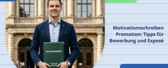 Motivationsschreiben für die Promotion: Praktische Hinweise zur Bewerbung und zum Verfassen des Exposés