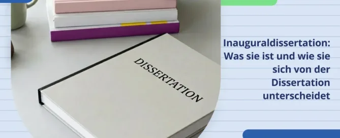Die Inauguraldissertation: Definition und Abgrenzung zur klassischen Dissertation