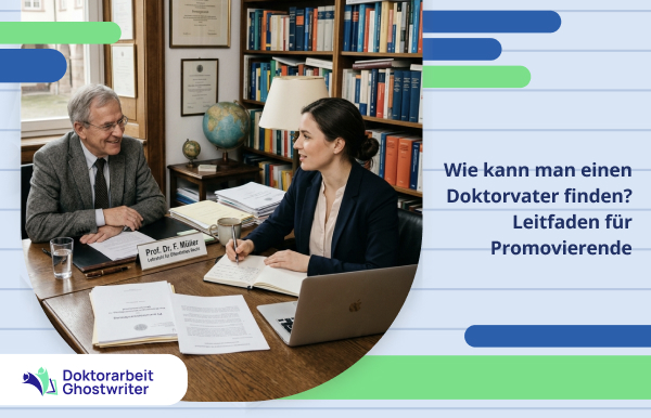 Wie kann man einen Doktorvater finden, wenn man eine Promotion plant?
