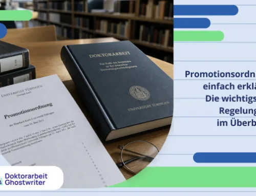 Promotionsordnung einfach erklärt: Die wichtigsten Regelungen im Überblick