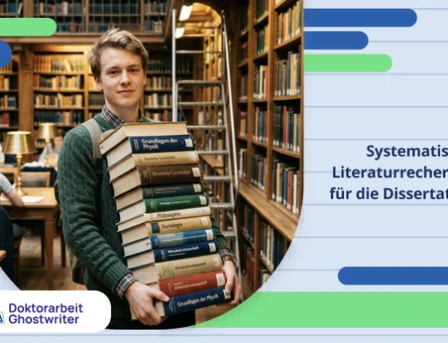 Systematische Literaturrecherche für die Dissertation