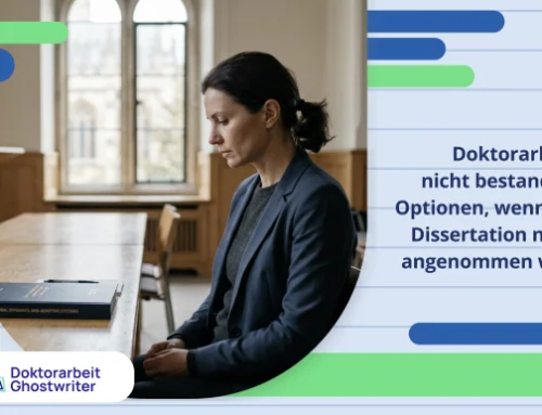 Doktorarbeit nicht bestanden: Optionen, wenn die Dissertation nicht angenommen wird