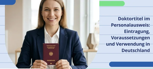 Doktortitel im Personalausweis und Reisepass in Deutschland