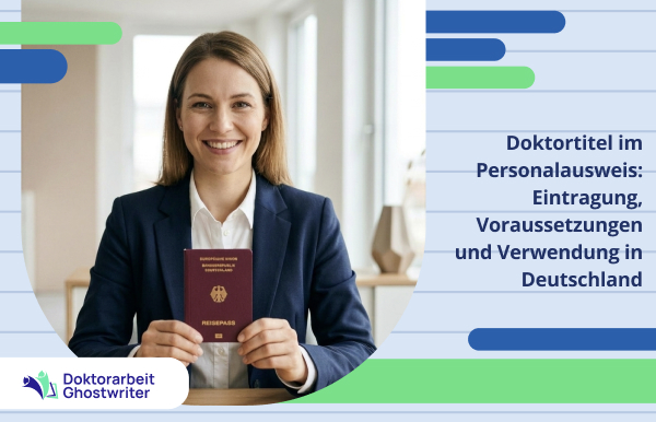 Doktortitel im Personalausweis und Reisepass in Deutschland