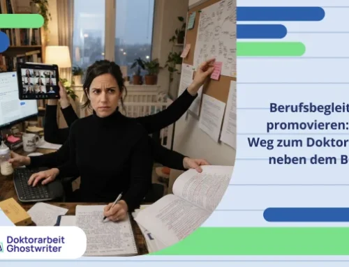Berufsbegleitend promovieren und neben dem Job den Doktortitel erlangen