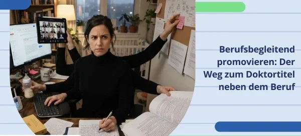 Berufsbegleitend promovieren und neben dem Beruf an der Dissertation arbeiten