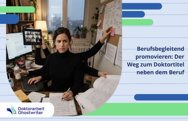 Berufsbegleitend promovieren und neben dem Beruf an der Dissertation arbeiten