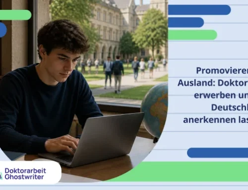 Promovieren im Ausland: Doktortitel erwerben und in Deutschland anerkennen lassen