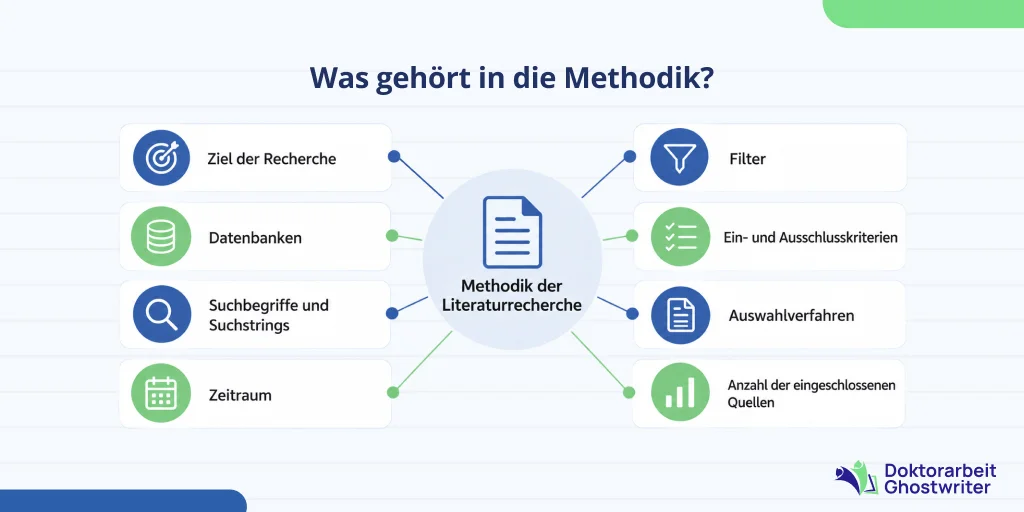 methodik-literaturrecherche-beschreiben Methodik der Literaturrecherche in einer wissenschaftlichen Arbeit beschreiben
