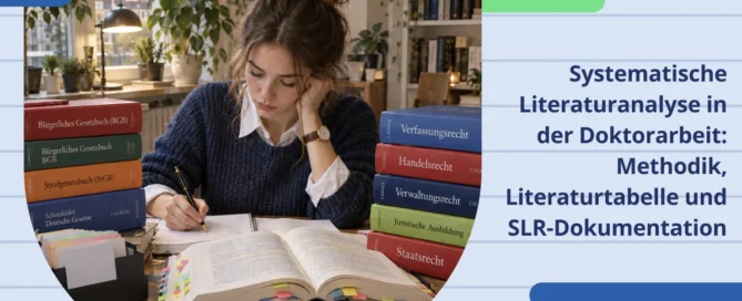 Systematische Literaturanalyse in der Doktorarbeit