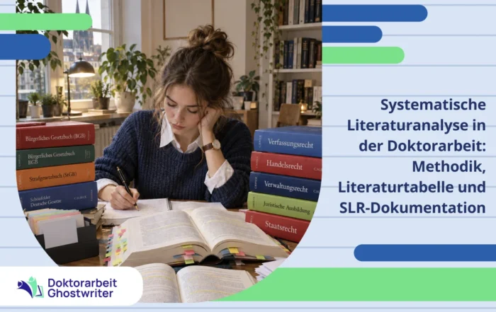 Systematische Literaturanalyse in der Doktorarbeit